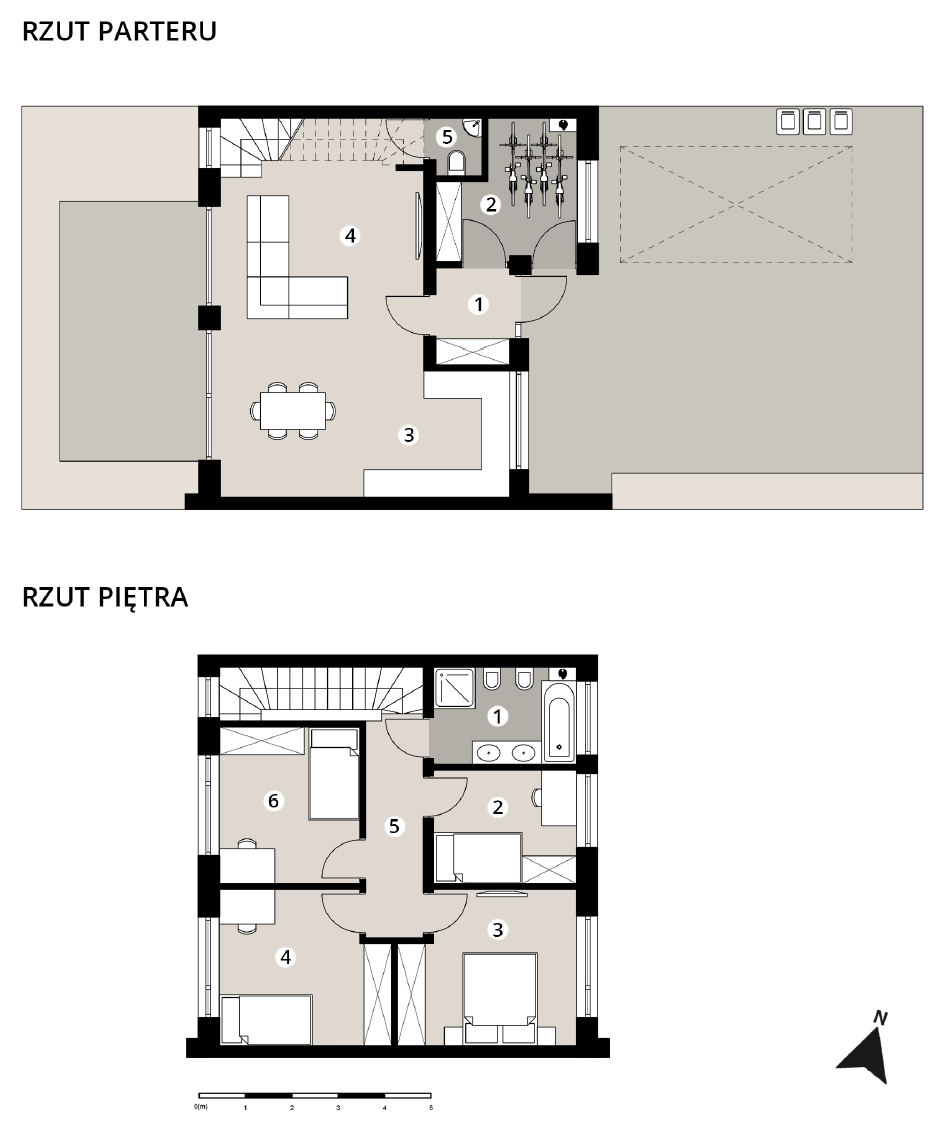 Rzuty lokalu A2